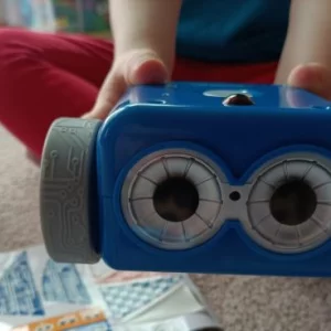 Mum having a fun conversation with her child