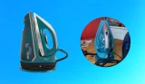 Beldray Mega Steam Pro Iron from two angles