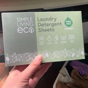 simple living eco laundry sheets