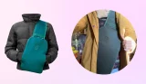 Snug Bud Wearable body warmer being hand tested by journalist Poppy O'Neill