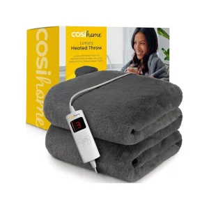 Cosi Home® Luxury Faux Fur Heated Throw