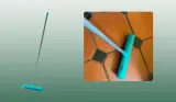 Mumsnet home editor Poppy O'Neill tests the Beldray Antibac Pet Plus Rubber Head Broom