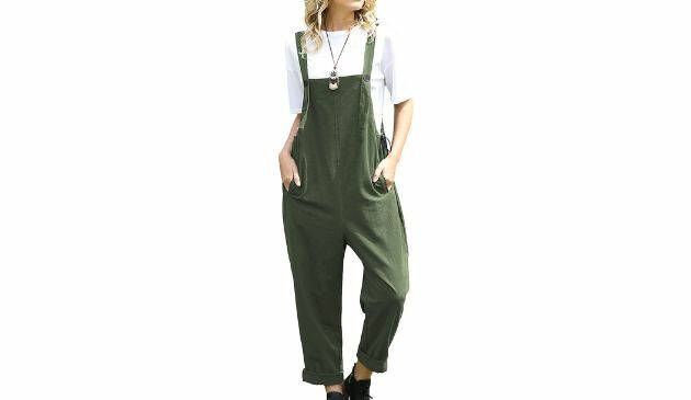 Yesno slouchy dungarees