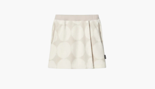 Fleece mini skort