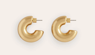 Chunky Small Hoop Earrings