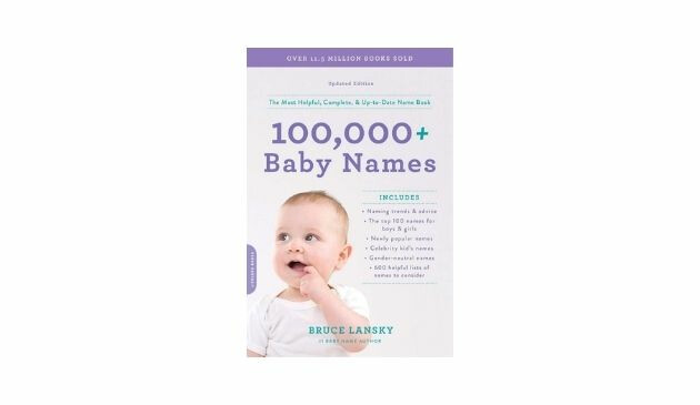 100,000+ Baby Names book