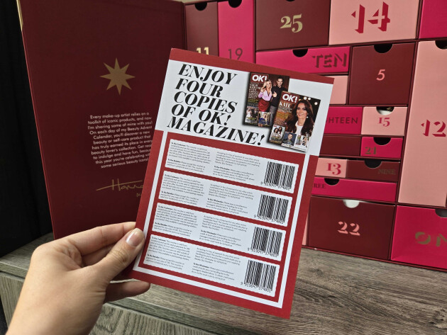 Review of the OK! Beauty Box advent calendar for 2025