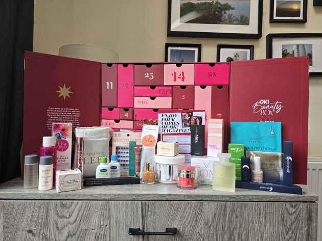 Rebecca Roberts reviews the OK! Beauty Box advent calendar for 2025