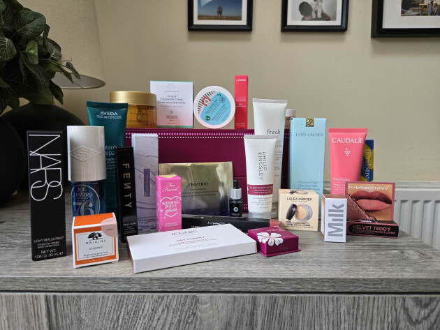 Everything inside the Boots 24-day Premium Beauty Advent Calendar of 2025