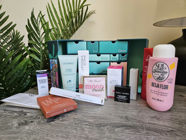All the products inside Boots' 12 Days of Luxury Beauty Advent calendar