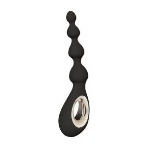 A product image of the LELO Soraya Vibrating Anal Beads Butt Plug