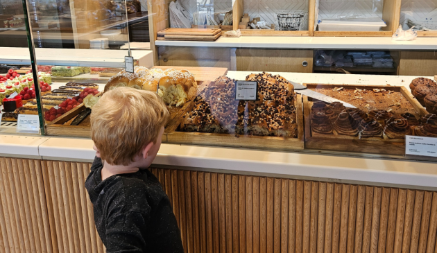 French bakery at Villages Nature Paris