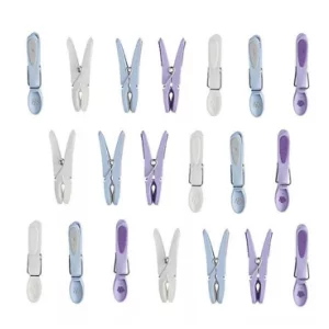 Lakeland Flower Design Soft Grip Clothes Pegs