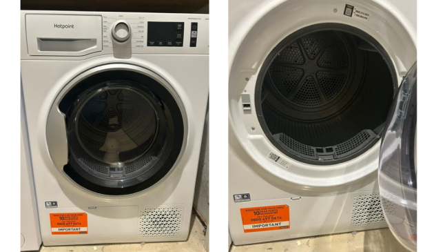 Hotpoint NTM1192SK 9kg Heat Pump Tumble Dryer