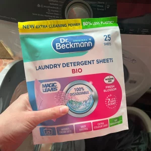 dr beckmann magic leaves laundry detergent sheets