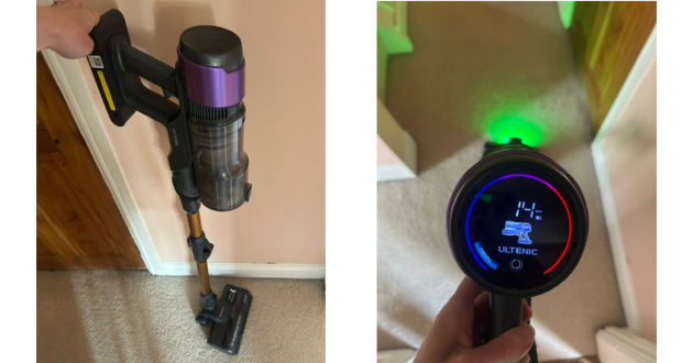 Mumsnet tester Josephine tests the Ultenic U20 cordless vacuum