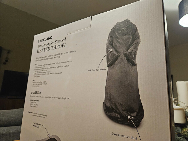 Lakeland Heated Throw The Snuggler