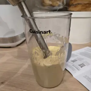 Up close of the Cuisinart Power Blend Immersion Blender