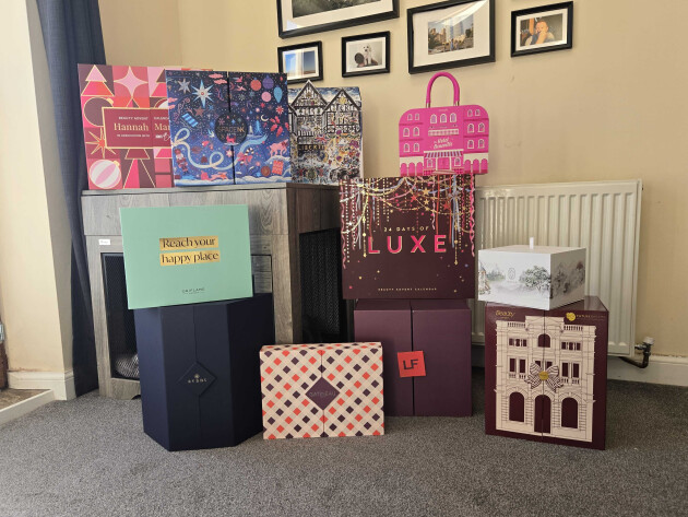 A collection of 2026 beauty Advent calendars, tested by Senior Content Editor, Rebecca