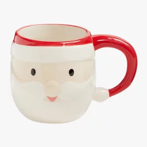 Christmas Santa Stoneware Mug, £10