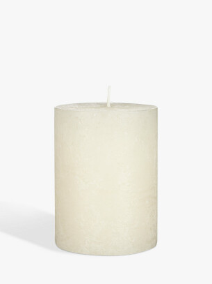 Rustic Pillar Candle, £6