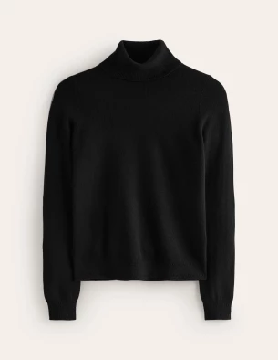 Eva cashmere roll neck jumper, £140