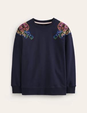 Emi embroidered sweatshirt, £80