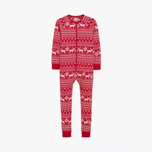 The Little Tailor Kids' Christmas Fairisle Onesie, £24 - £25