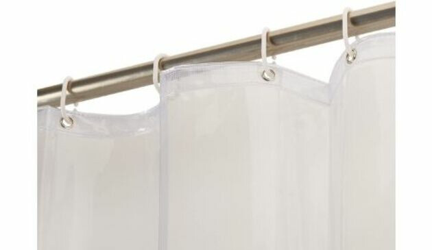 Amazon Basic shower curtain