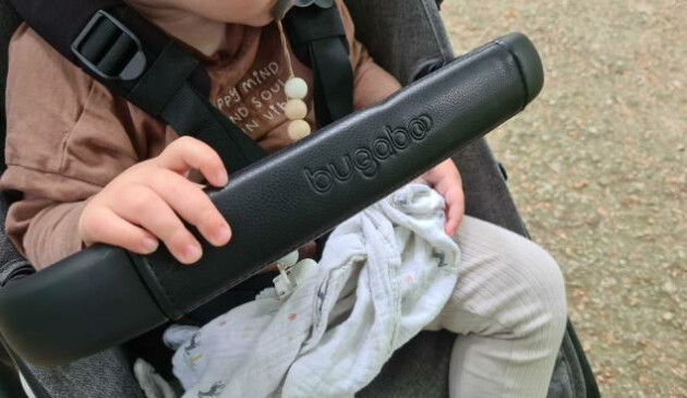 Bugaboo Fox 5 review with child in seat