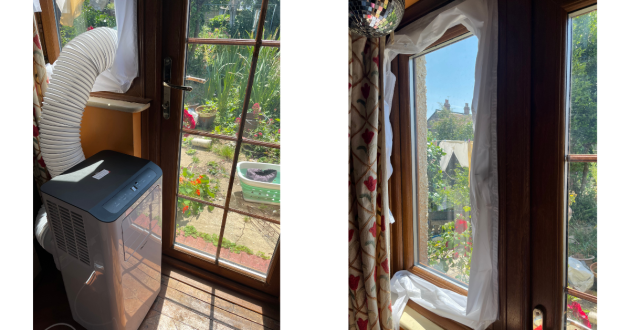 Mumsnet home editor Poppy O'Neill tests the Pro Breeze 12,000 BTU air conditioner