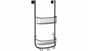Over the door shower caddy