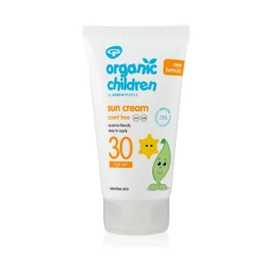 Green People Organic Children Scent Free Sun Cream SPF30