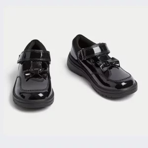 M&S Kids’ Leather T-Bar School Shoes