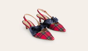 Boden's Bow kitten heels