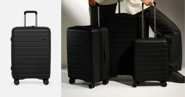 Antler Stamford 2.0 suitcase set in black