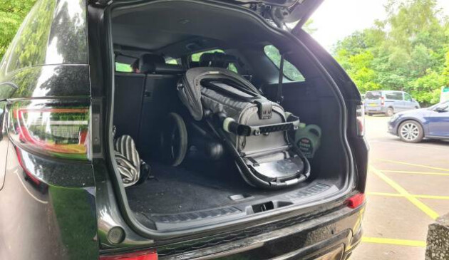 Bugaboo Fox 5 in the boot