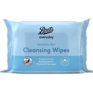 Boots Biodegradable Fragrance Free Cleansing Wipes
