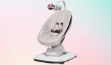 4Moms MamaRoo 5.0 baby swing in grey