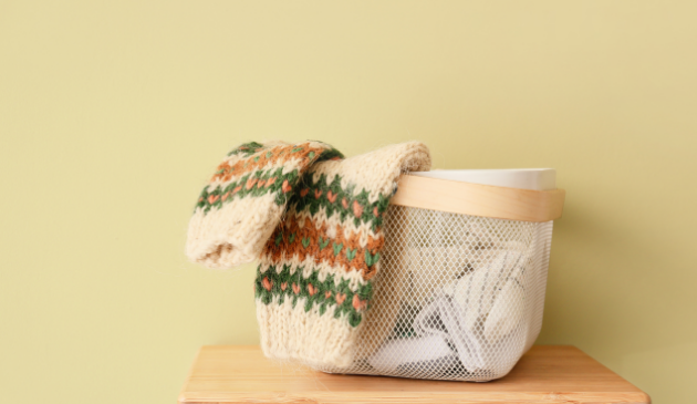 Keep a caddy for single socks