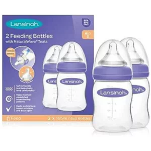 Lansinoh Feeding Bottles with NaturalWave Teats
