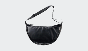 Round shoulder bag