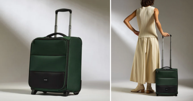 Antler Soft Stripe Underseat in Antler green