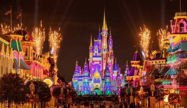 Cinderella castle at Walt Disney World Resort in Florida