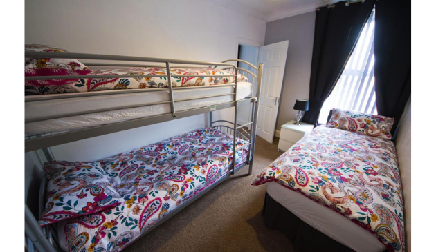 A room in Rossall House B&B
