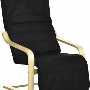 HOMCOM Wooden Lounging Chair