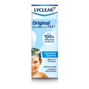 Lyclear Original Head Lice Treatment Shampoo + Head Lice Comb