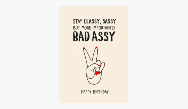 thortful bad ass card
