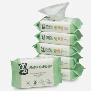 Mama Bamboo Sustainable Bamboo Baby Wipes