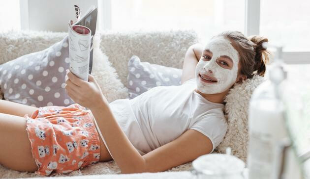 Skincare for teenagers with 7th Heaven face masks
